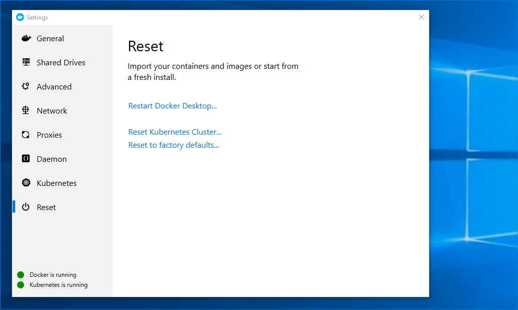 reset Kubernetes